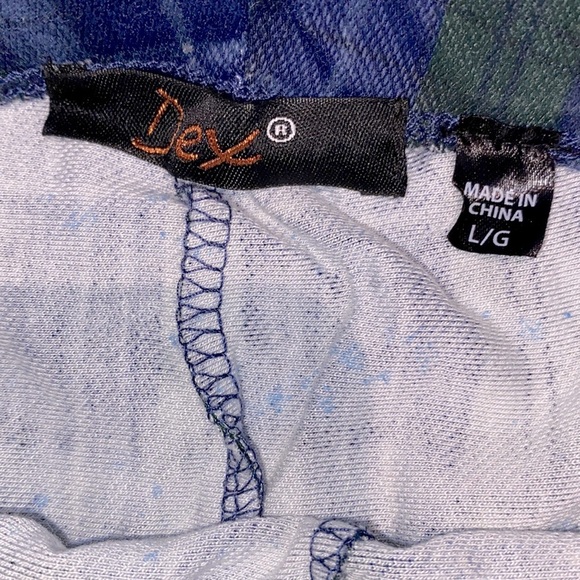 DEX (NWOT) plaid  leggings. πππ€ - Picture 3 of 4
